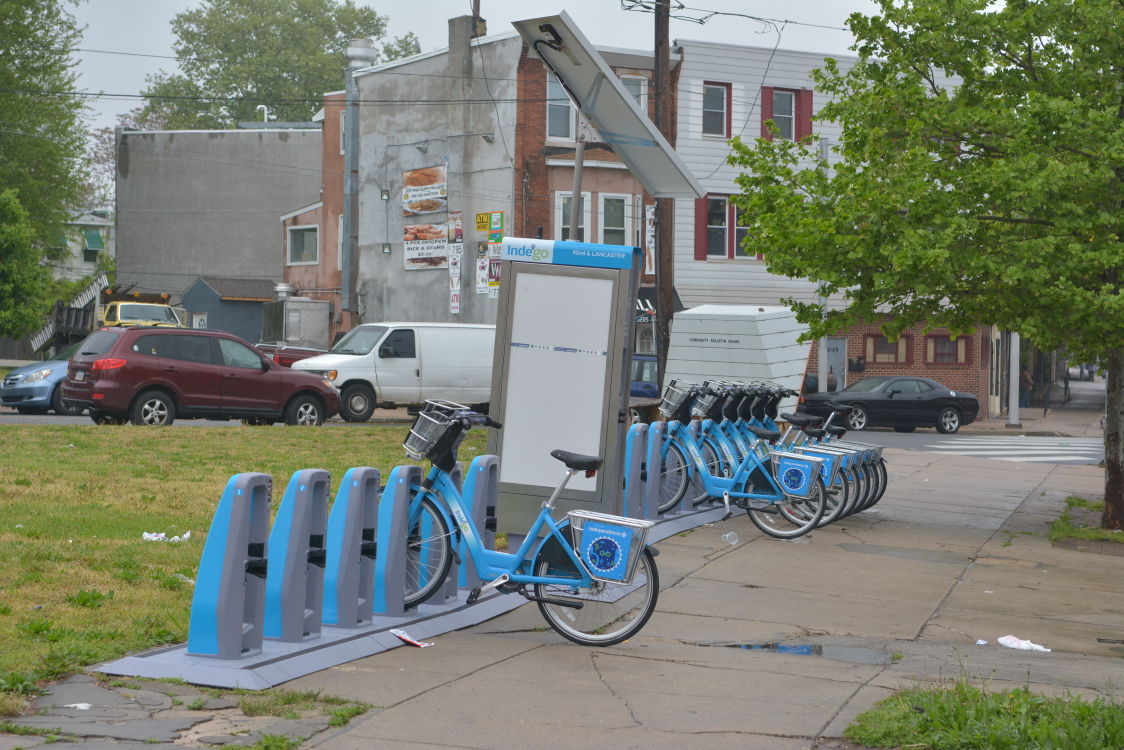 indego bike station