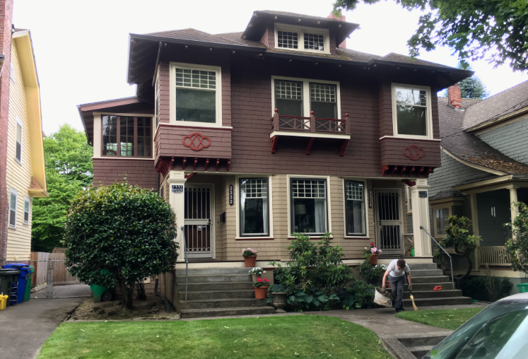 Figure 5. A historic duplex in southeast Portland.