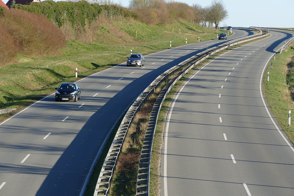 empty freeway