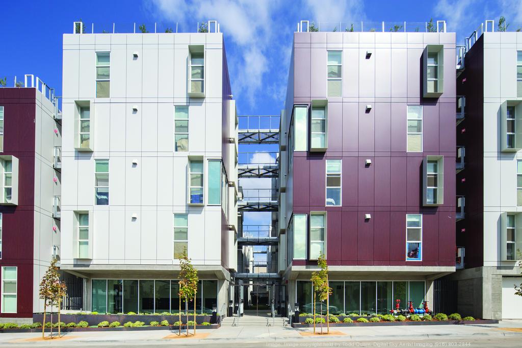 Figure 5. A 77-unit student housing complex fully leased by UC Berkeley