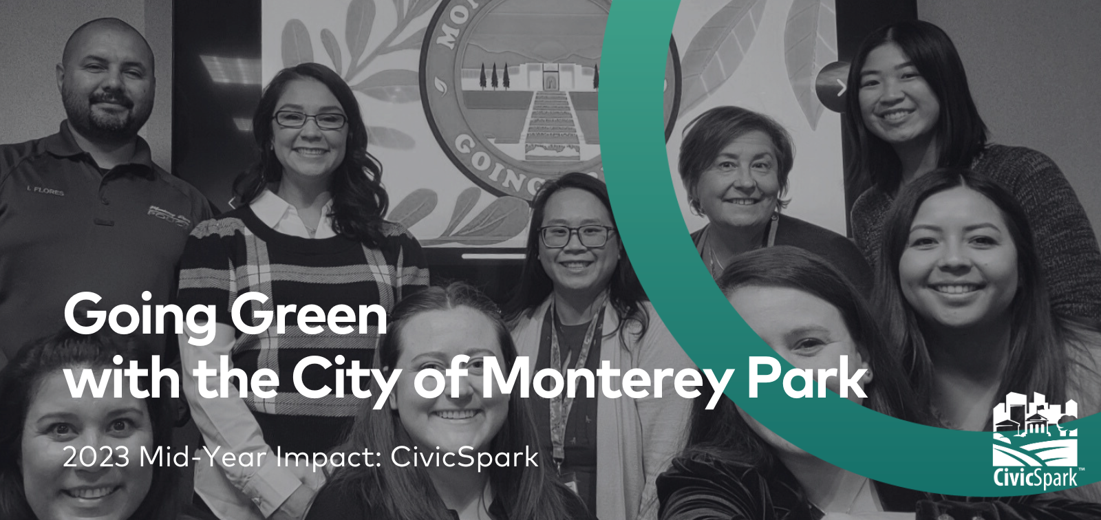Going Green with the City of Monterey Park - CivicSpark 2023 Mid-year Impact